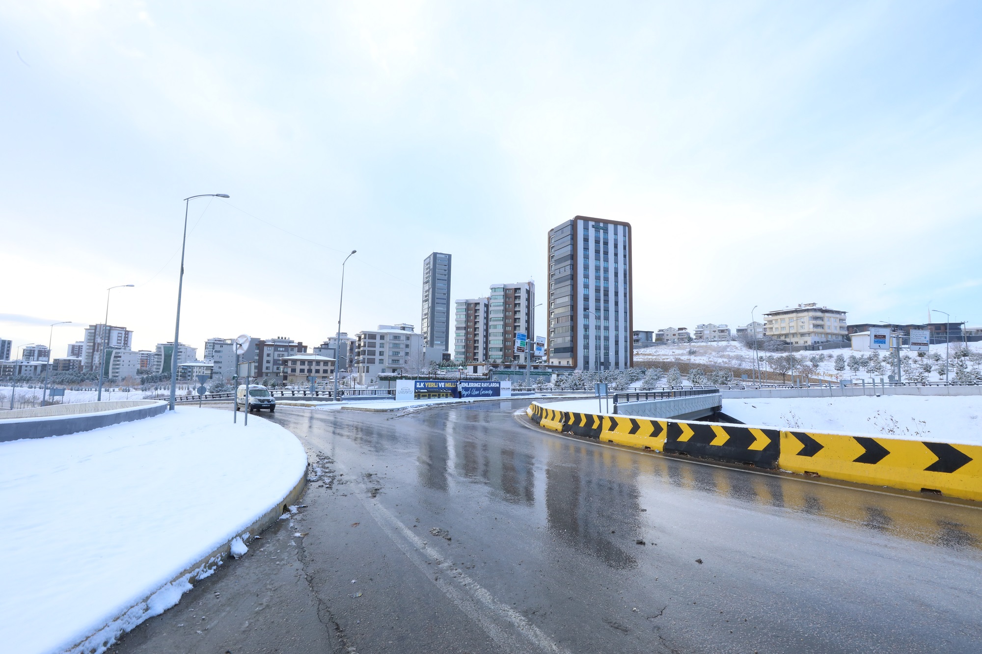 Gaziantep’te olası kar yağışı ve don riskine karşı hazırlıklar sürüyor