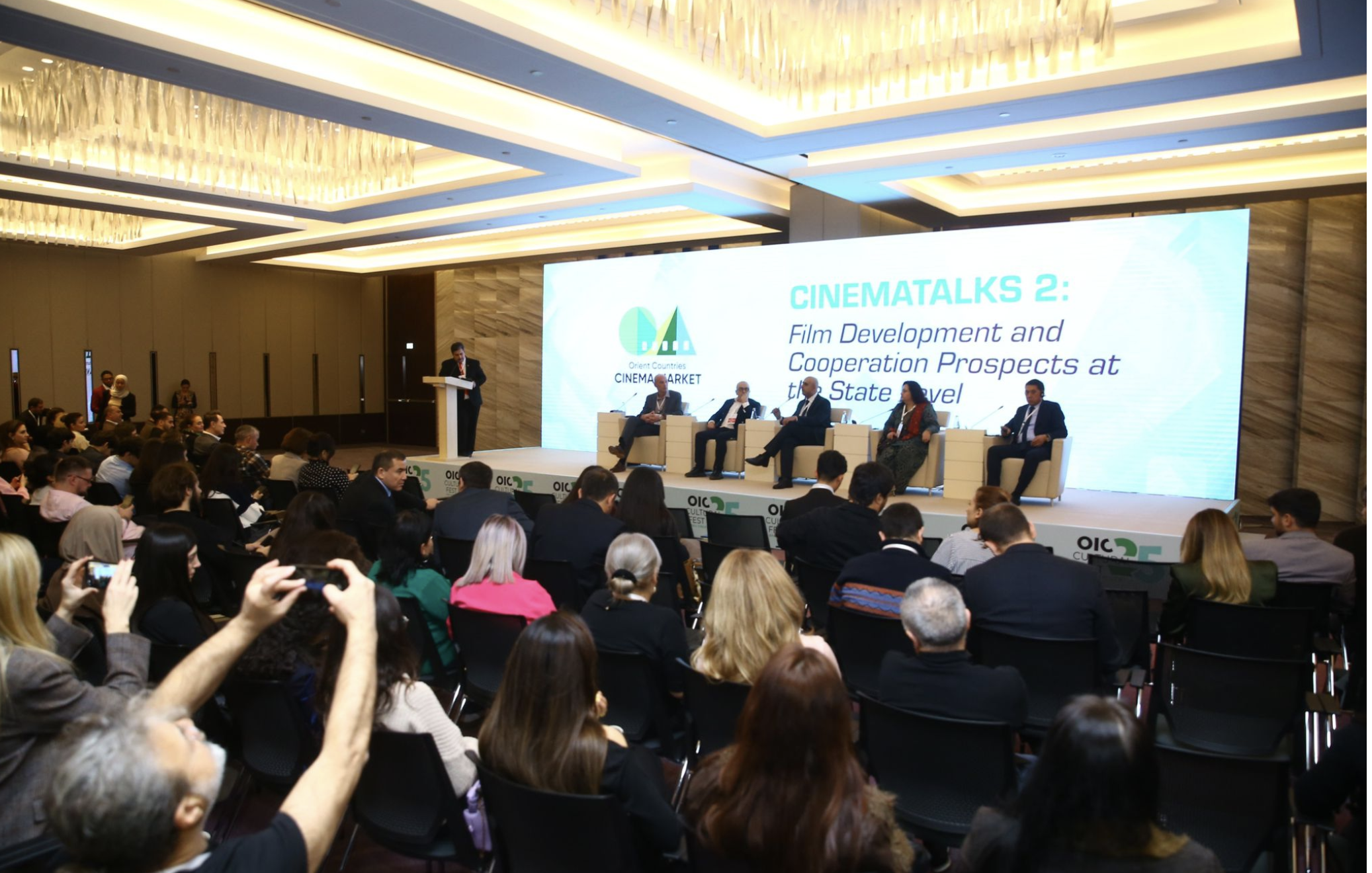 Bakü Cinema Market’te ortak yapımlar için görüşmeler yapıldı