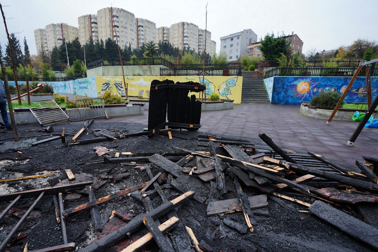Beylikdüzü’nde park alanlarına yönelik iki ayrı saldırı