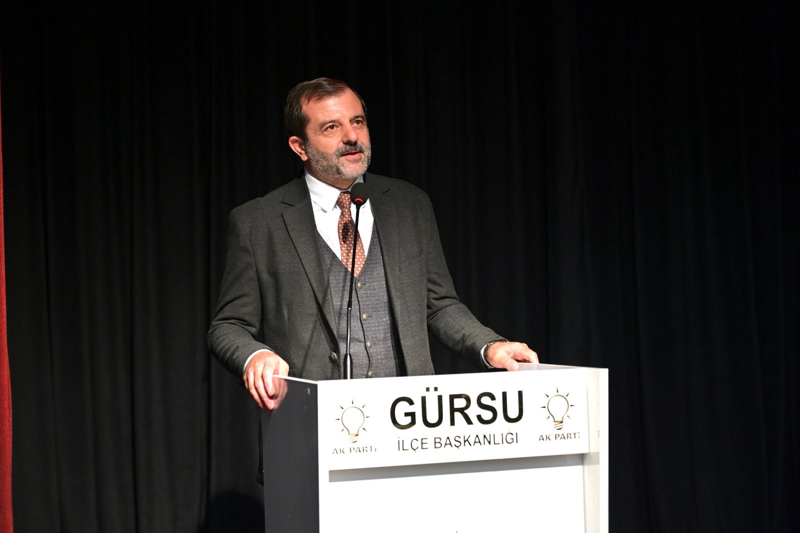 AK Parti Gürsu İlçe Danışma Meclisi Toplantısı yapıldı