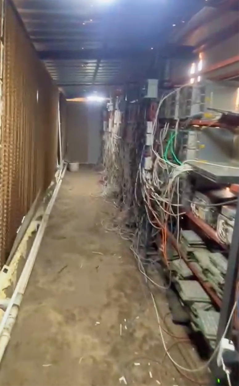 Kaçak elektrikle kripto vurgunu