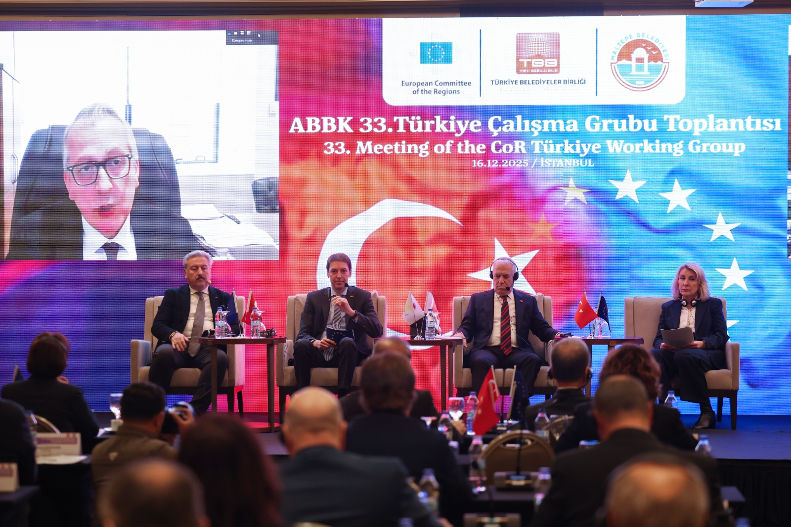 AB Bölgeler Komitesi 33. Türkiye Çalışma Grubu toplantısı Maltepe’de yapıldı