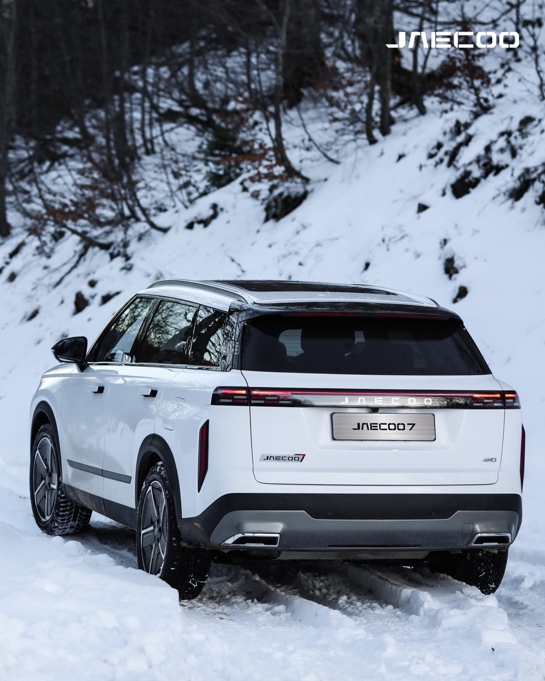 JAECOO7 ile ıslak, karlı ve kaygan zeminlerde güvenli ve konforlu sürüş