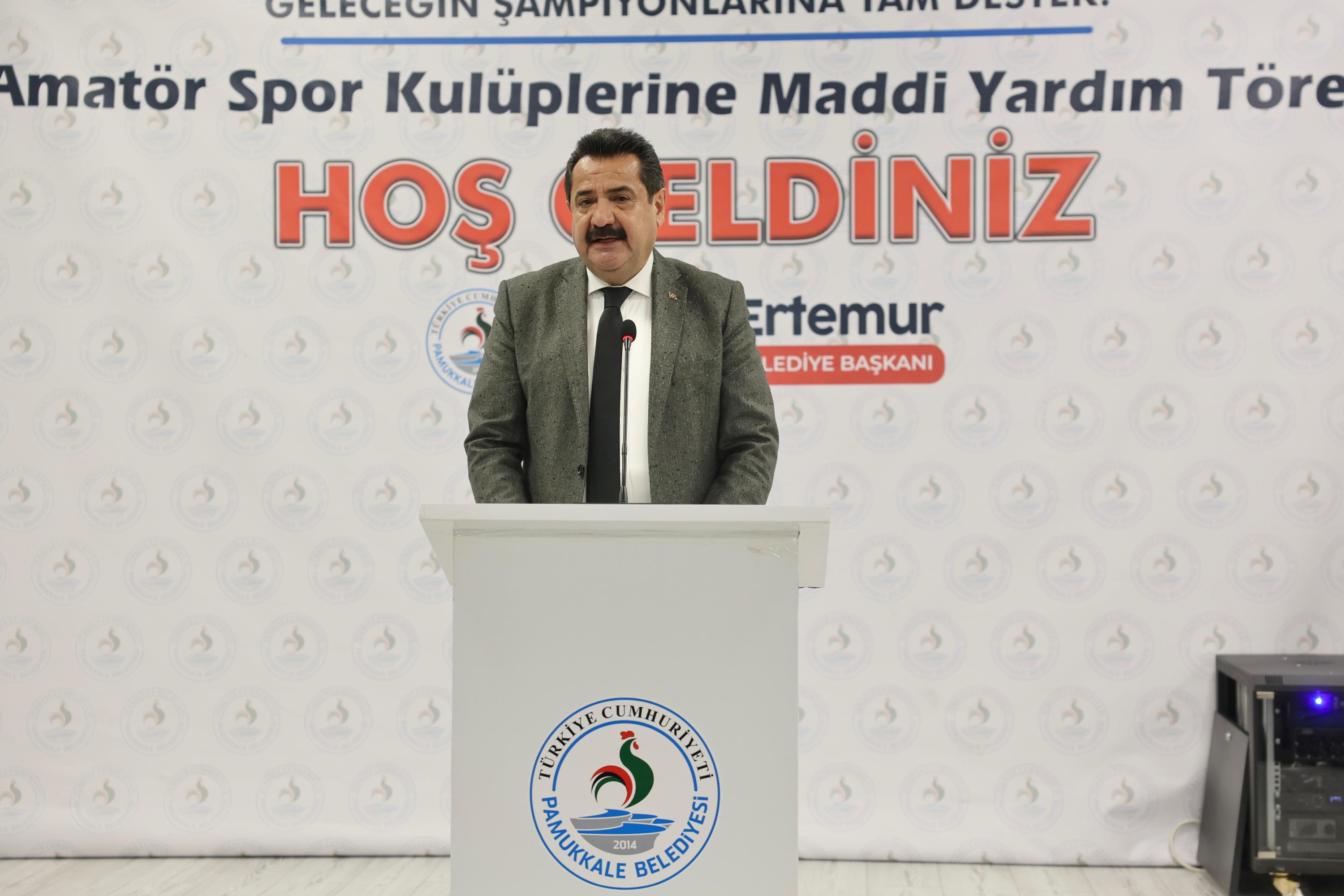 Pamukkale Belediyesi’nden amatör spor kulüplerine destek