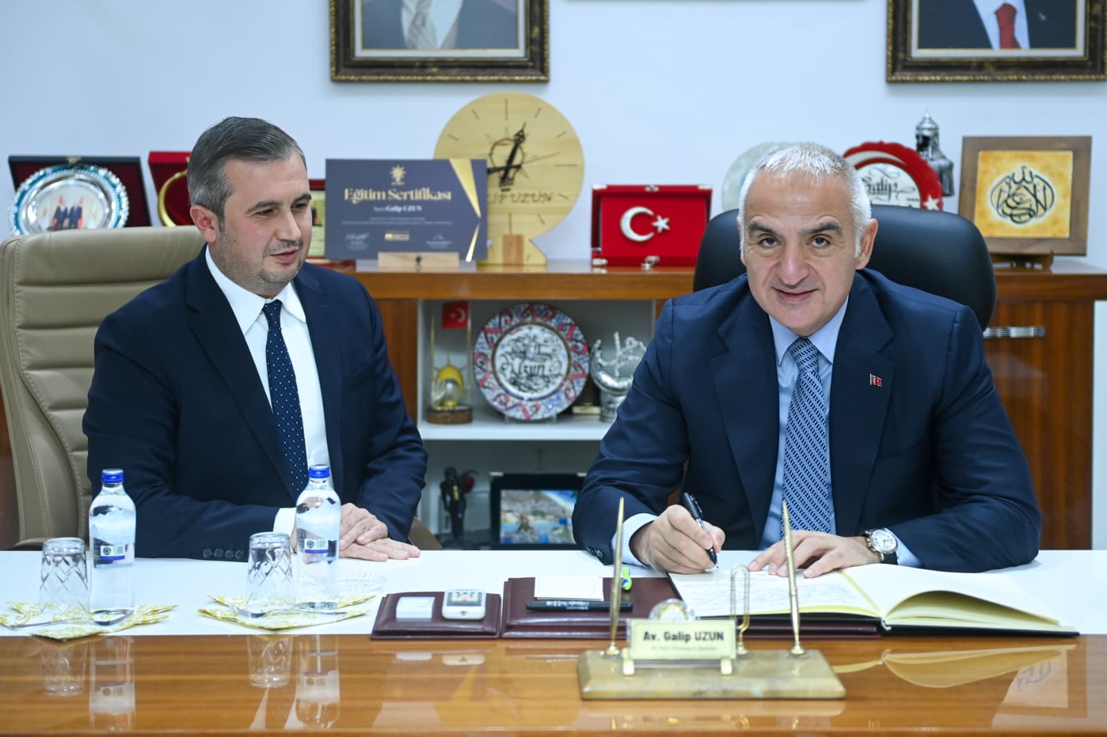 Bakan Ersoy, Amasya’da ziyaretlerini sürdürüyor