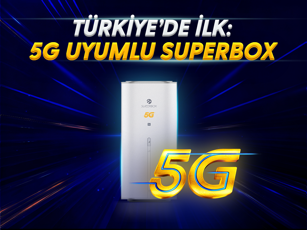5G uyumlu Superbox’lar Turkcell’de
