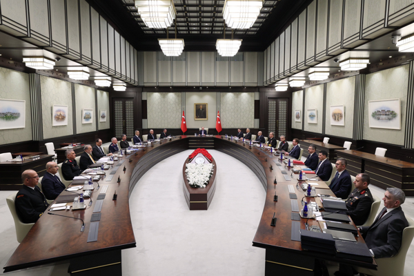 MGK, Cumhurbaşkanı Erdoğan’ın başkanlığında toplandı