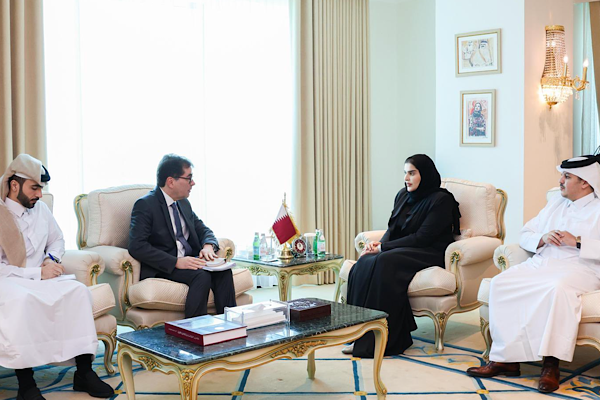 Katar Uluslararası İşbirliğinden Sorumlu Devlet Bakanı, Brezilya Büyükelçisi ile görüştü
