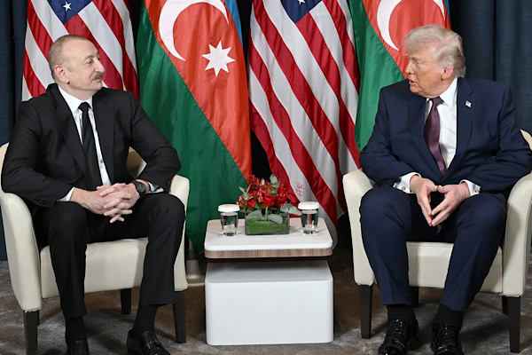 Aliyev ve ABD Başkanı Trump Davos’ta bir araya geldi