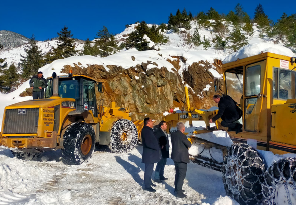 Gümüşhane Belediyesi’nden Özkürtün’e destek