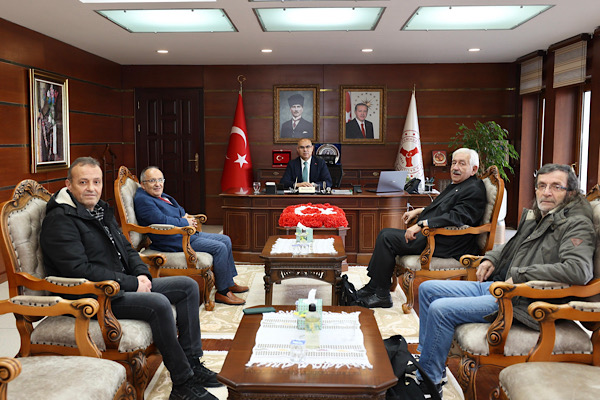 Giresun Gazeteciler Derneği, Vali Koç’u ziyaret etti