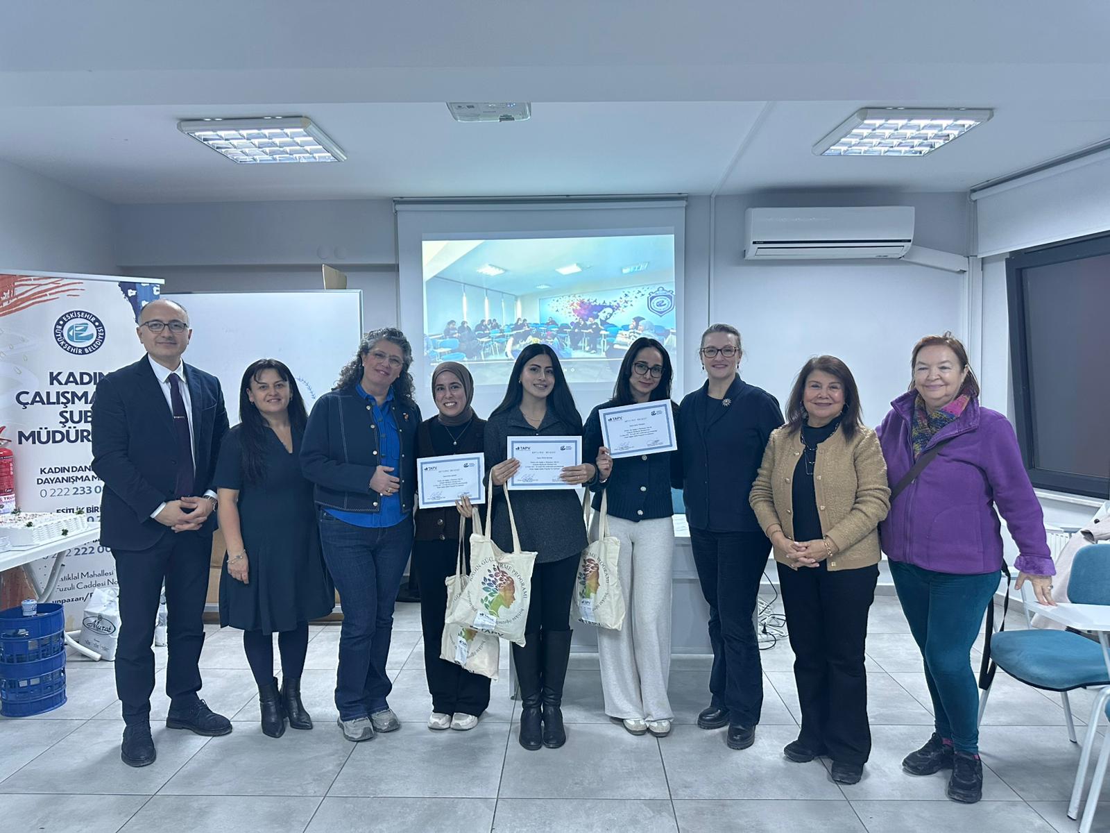 Eskişehir’de Kadın Sağlığı Eğitim Programı tamamlandı