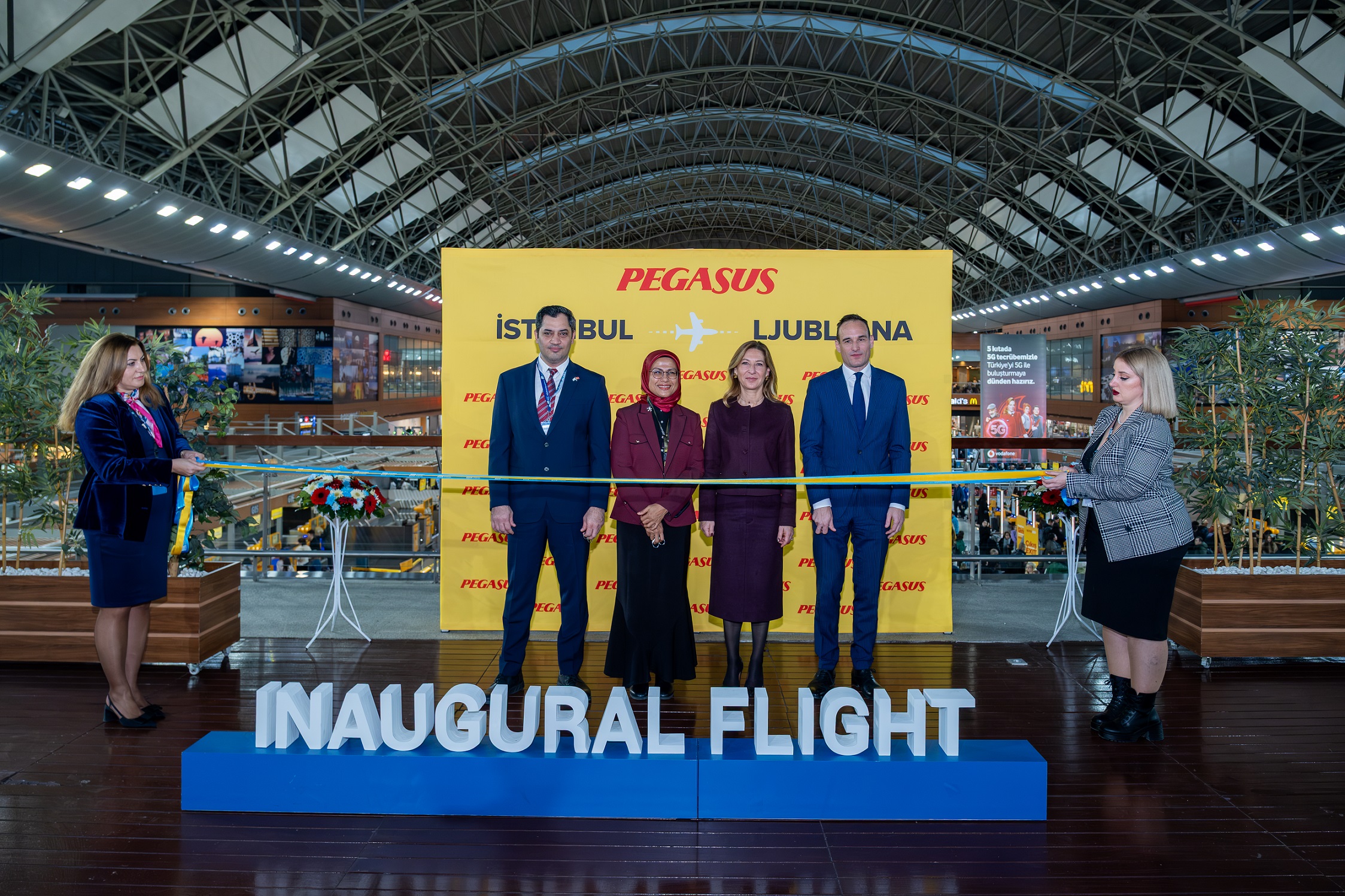 Sabiha Gökçen’den başkent Ljubljana’ya direkt uçuşlar başladı