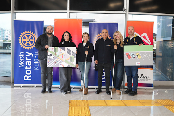 Mersin’de empati parkuru kuruldu