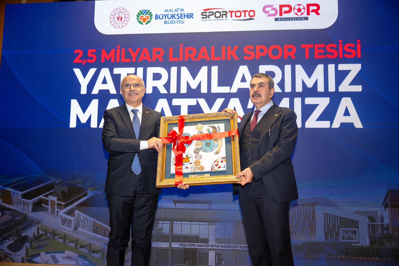 Malatya’da 100 milyon liralık 7 tesis hizmete açıldı