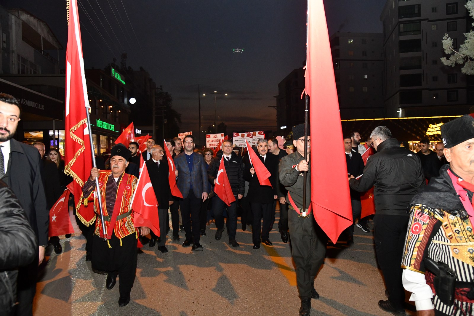 Osmaniye’de “7 Ocak Fener Alayı Yürüyüşü” düzenlendi