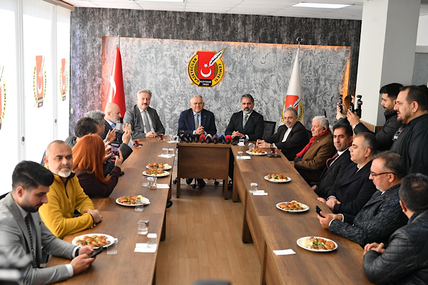 Kayseri’de 10 Ocak Çalışan Gazeteciler Günü programı düzenlendi