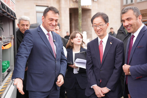 Büyükelçi Masami, Giresun’de araç teslim törenine katıldı