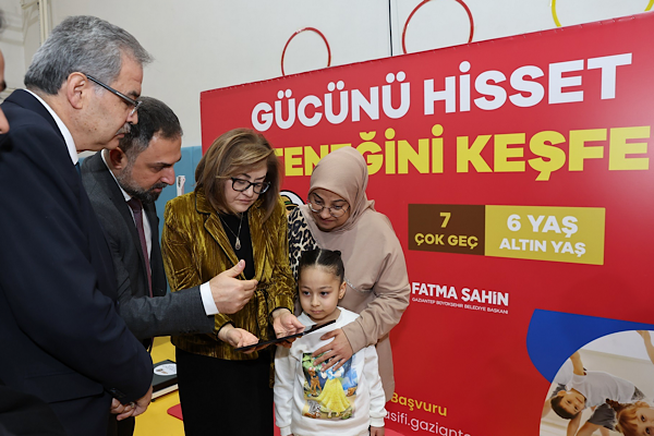 Yetenek Kaşifi Projesi testleri Gaziantep’te gerçekleştirildi