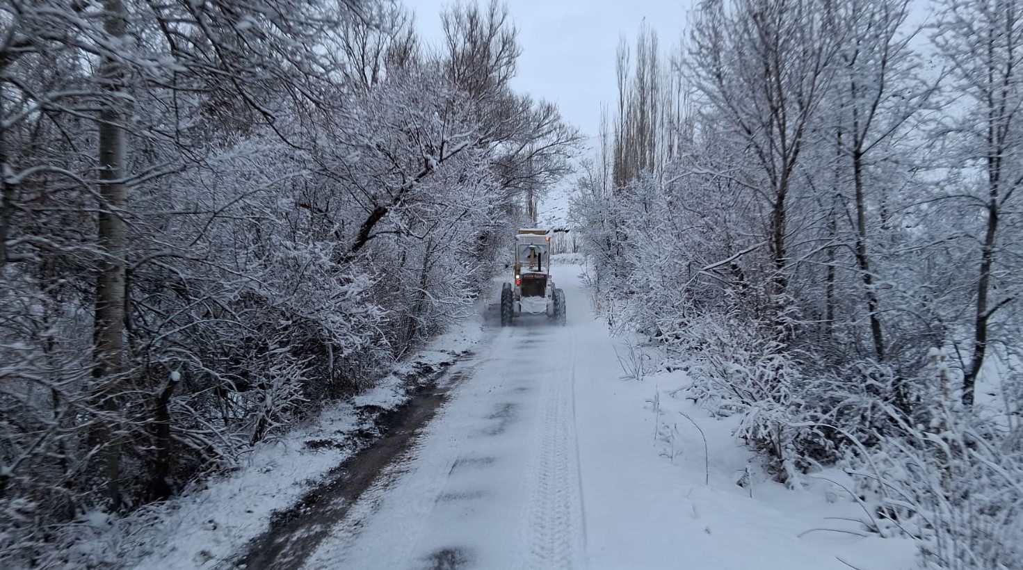 Kayseri’de karla mücadele seferberliği