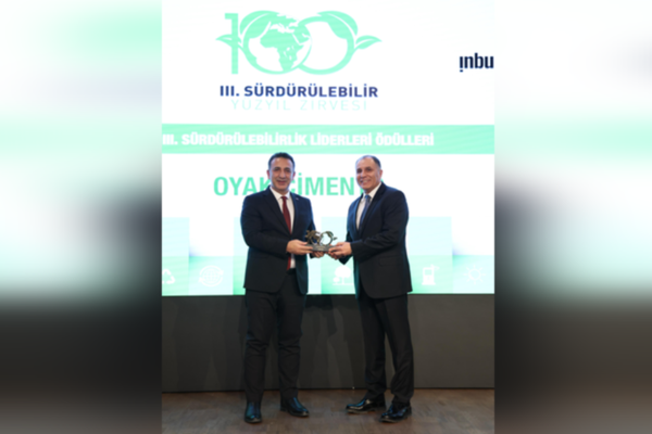 OYAK Çimento’ya “Sürdürülebilirlik Liderleri” ödülü