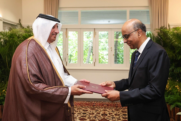 Shanmugaratnam, Al Jehani’nin güven mektuplarını kabul etti