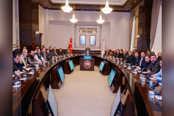 Hatay’da Kalıcı Afet Konutları Değerlendirme Toplantısı gerçekleştirildi