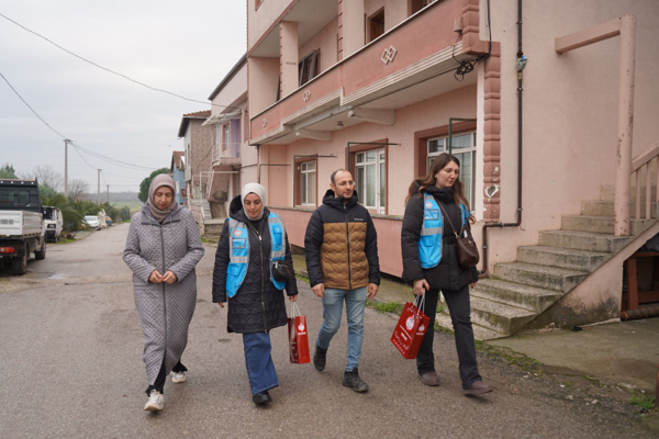 Örnekköy Mahallesi’nde BüyükAile çalışması gerçekleştirildi