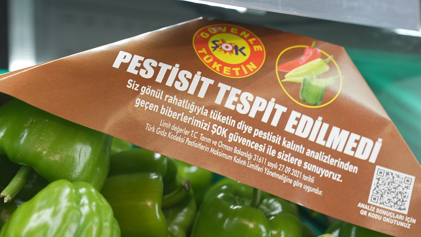 ŞOK Marketler’de pestisit analiz kapsamı genişliyor