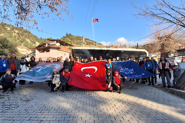 Buharkent’te doğa yürüyüşü etkinliği
