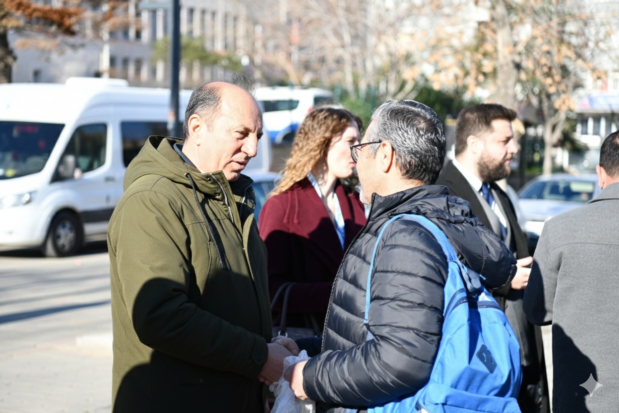 Keşan’da Miraç Kandili dolayısıyla lokma dağıtıldı