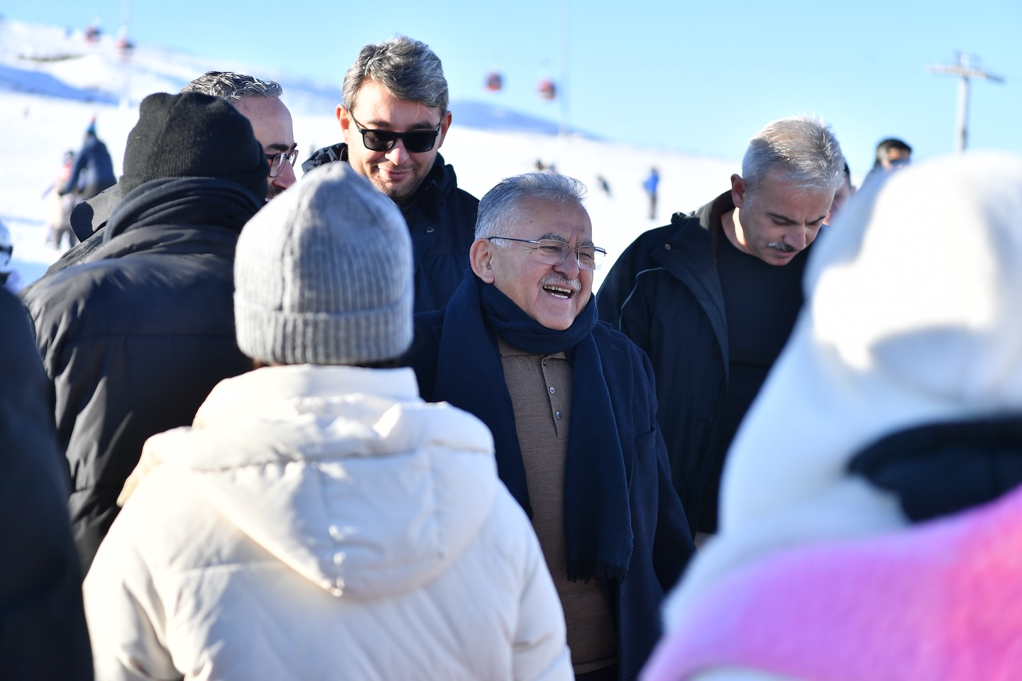 Başkan Büyükkılıç’tan Erciyes Kayak Merkezi’ne ziyaret