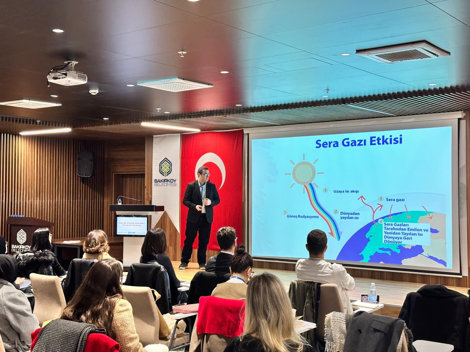 Bakırköy Belediyesi’nde karbon ayak izi eğitimi