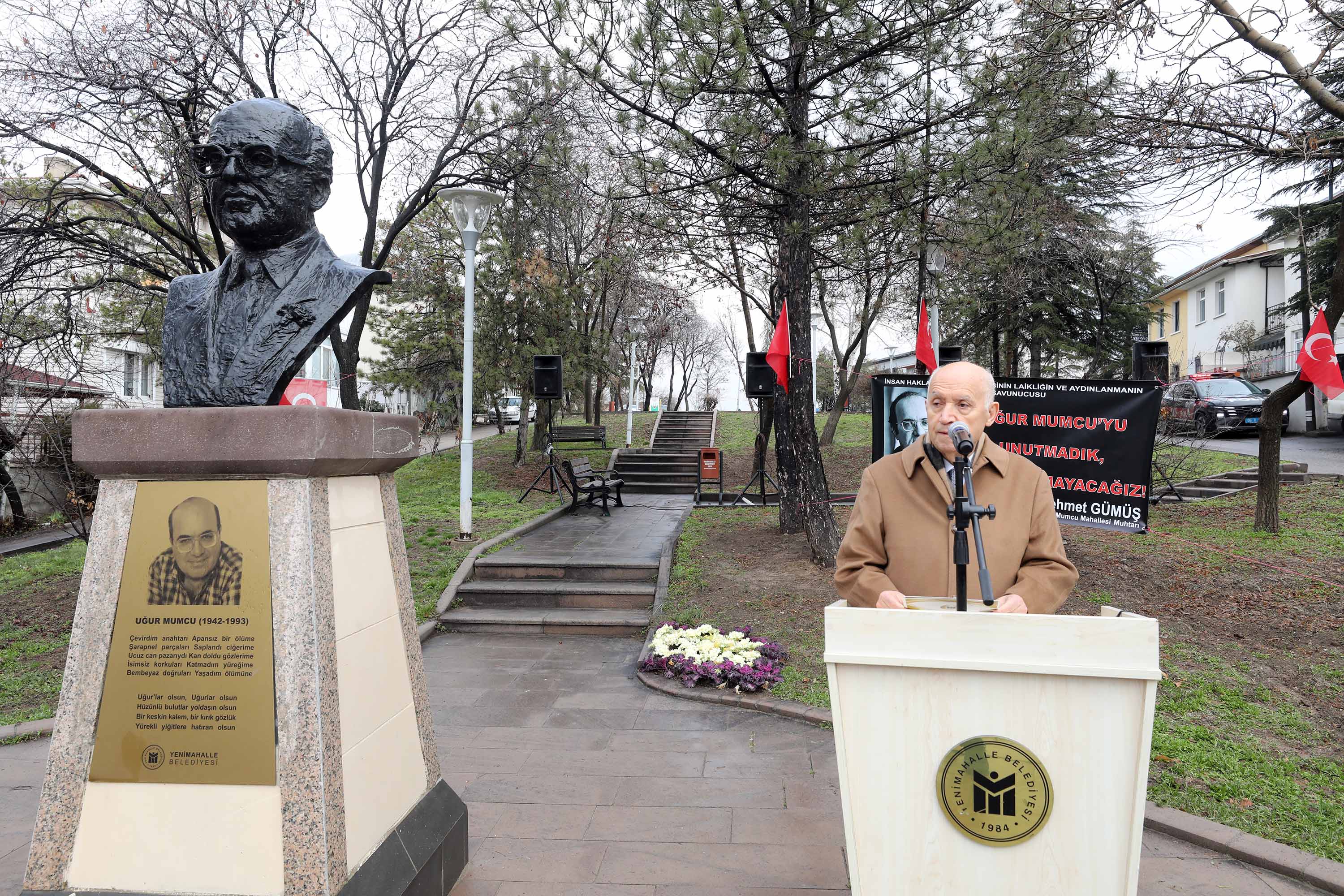 Gazeteci Uğur Mumcu, Yenimahallede anıldı