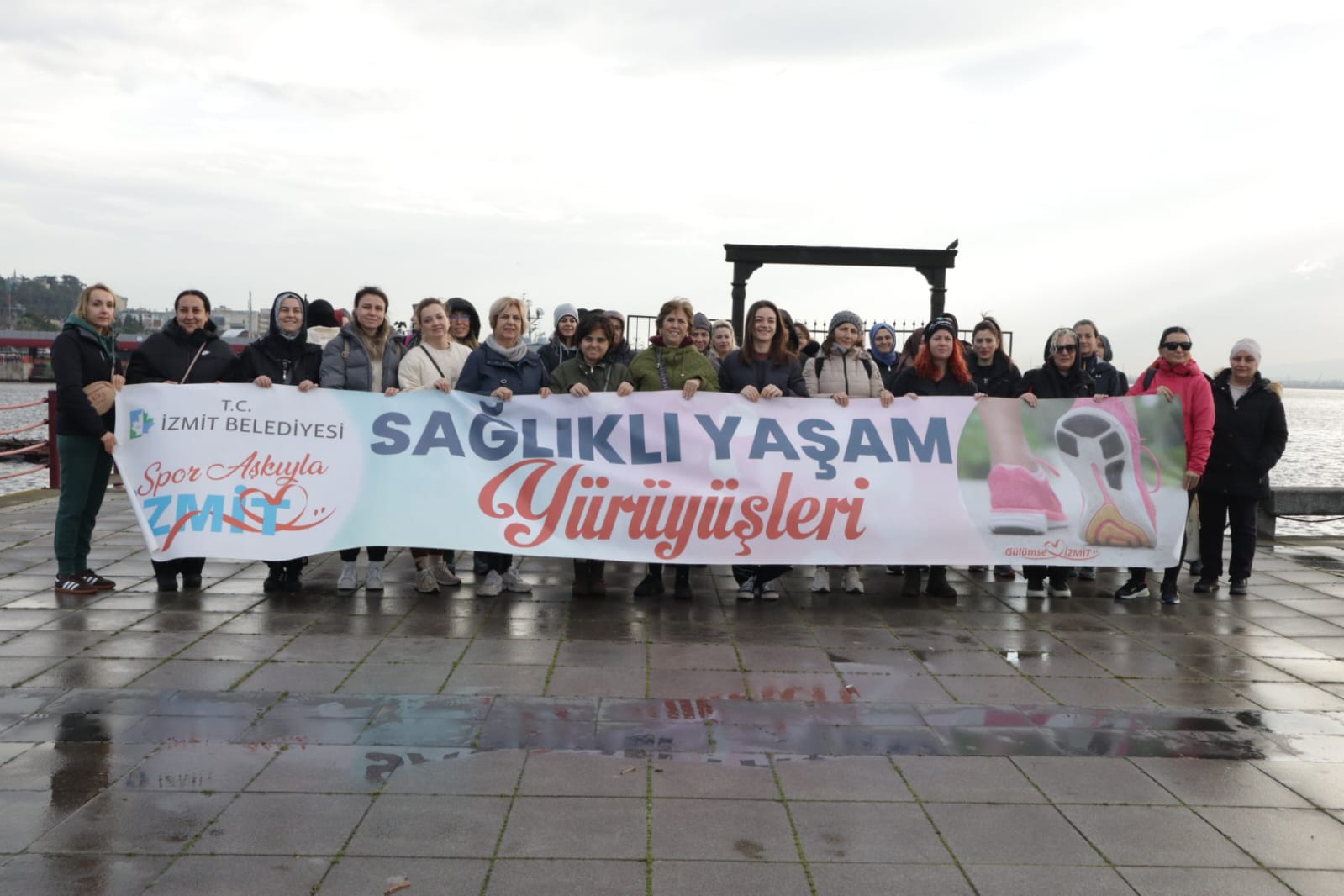 İzmitli kadınlar, ‘Sağlıklı Yaşam Yürüyüşü’nde buluştu