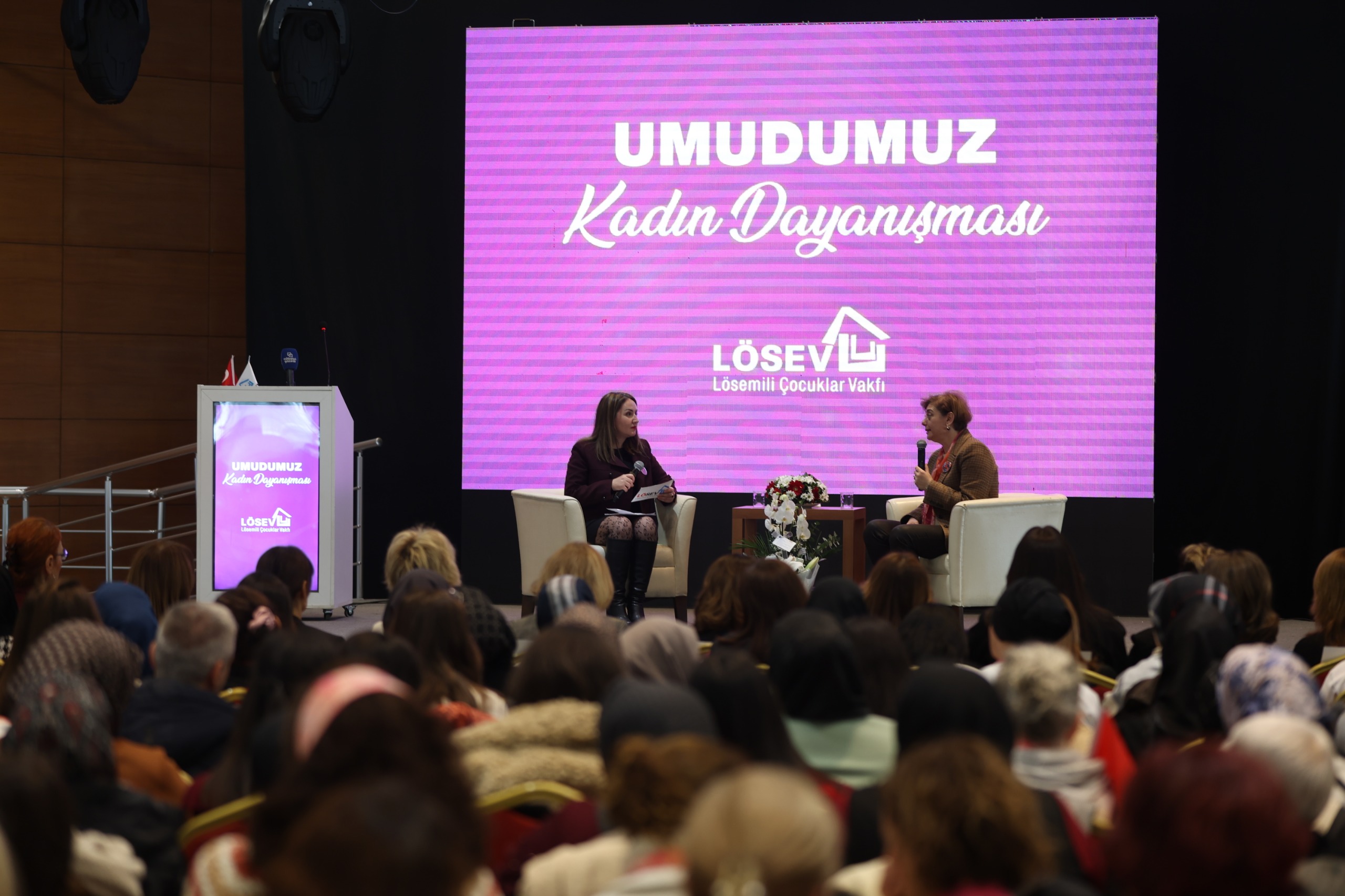 LÖSEV’den anlamlı çağrı Umudumuz Kadın Dayanışması