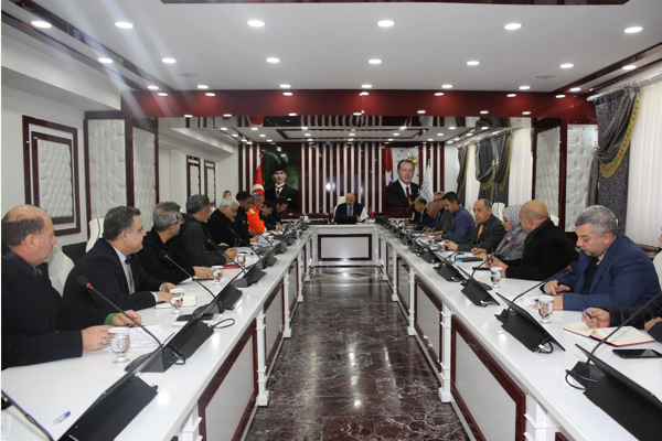 Batman’da Kış Tedbirleri ile İlgili Koordinasyon Toplantısı yapıldı