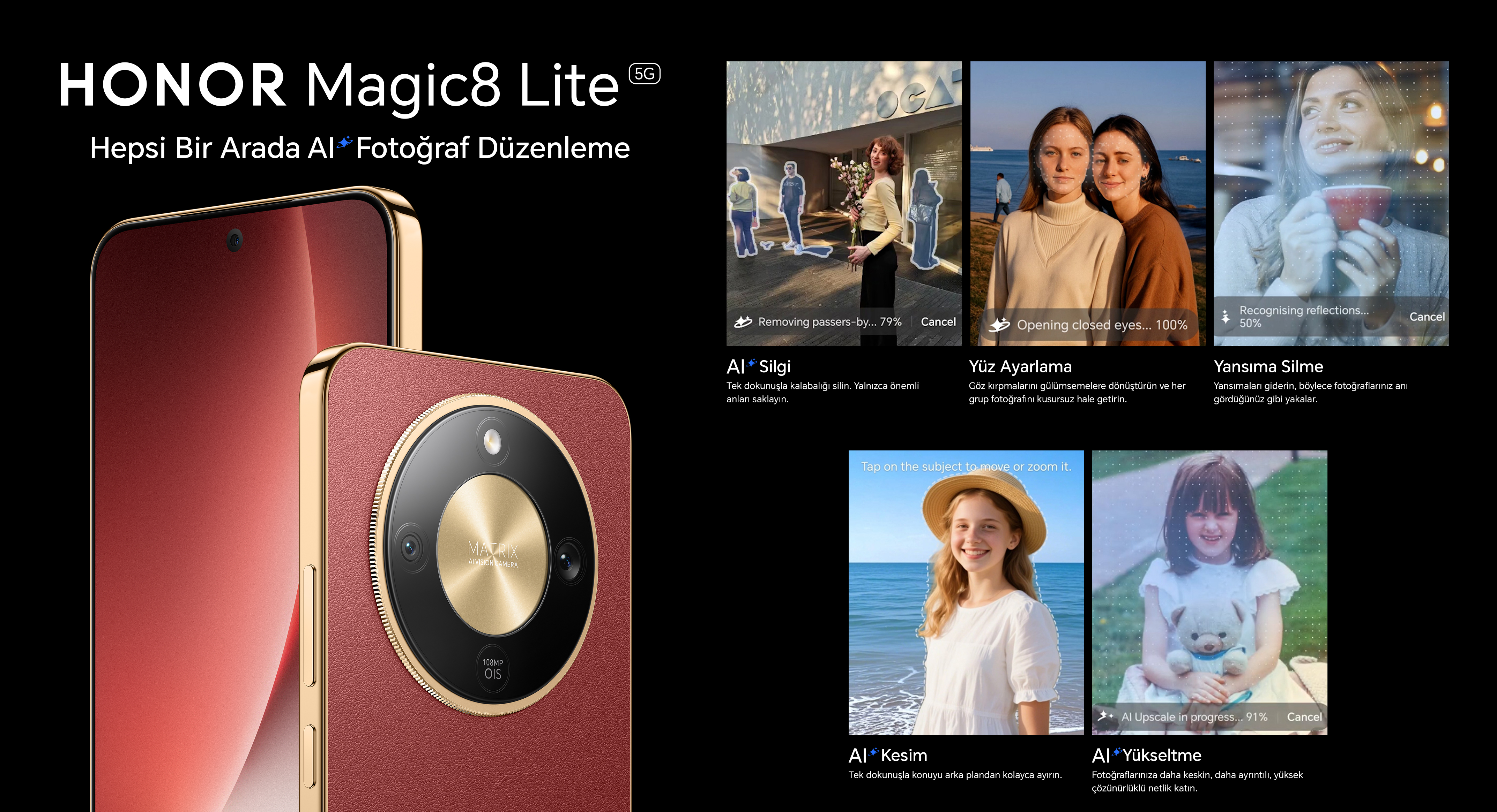 HONOR Magic8 Lite, yapay zekayı günlük hayatın gerçek anlarına taşıyor