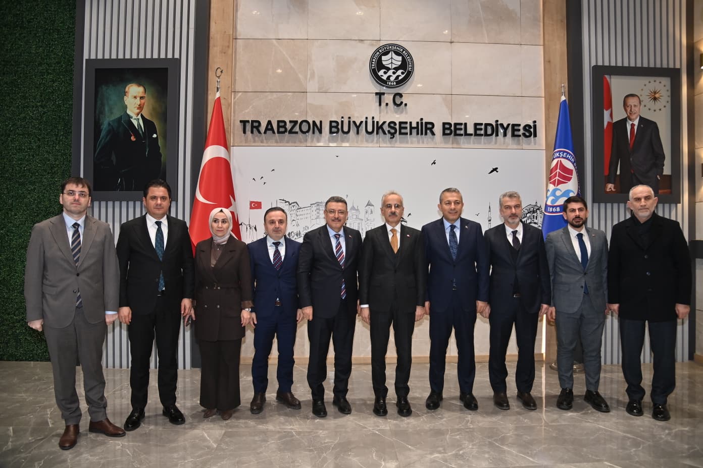 Trabzon’da ulaşım ve altyapı masaya yatırıldı