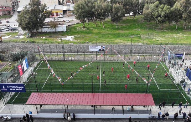 Haydar İnanır’ın adı spor tesisine verildi