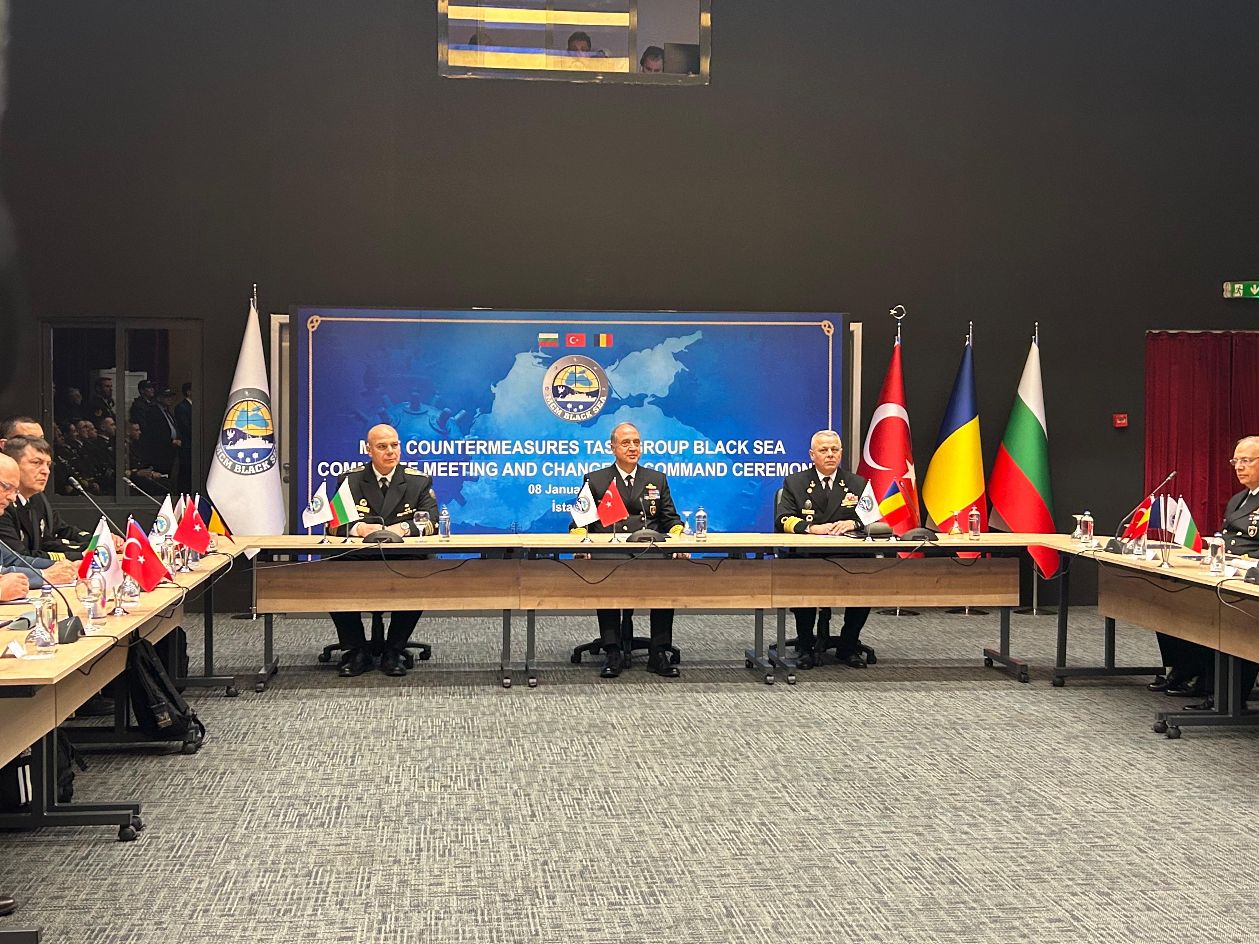 Karadeniz Mayın Karşı Tedbirleri Görev Grubu’nda komuta Türkiye’ye geçti