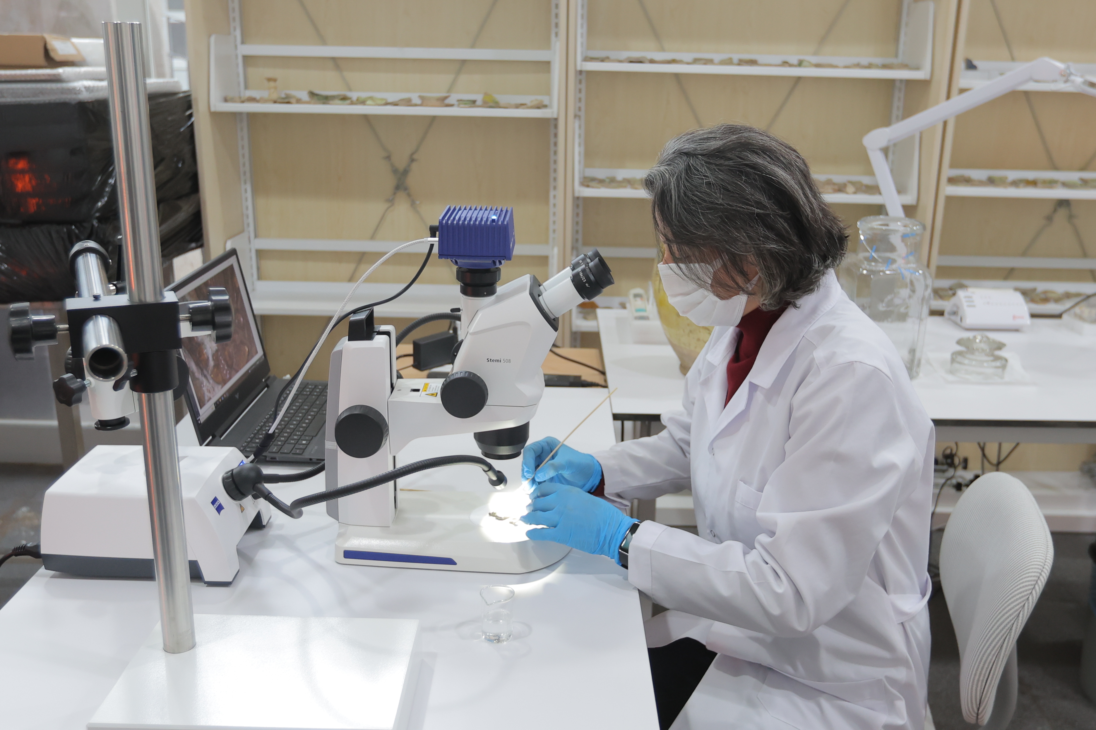 Arkeoloji Müzesi’nde konservasyon laboratuvarı kuruldu