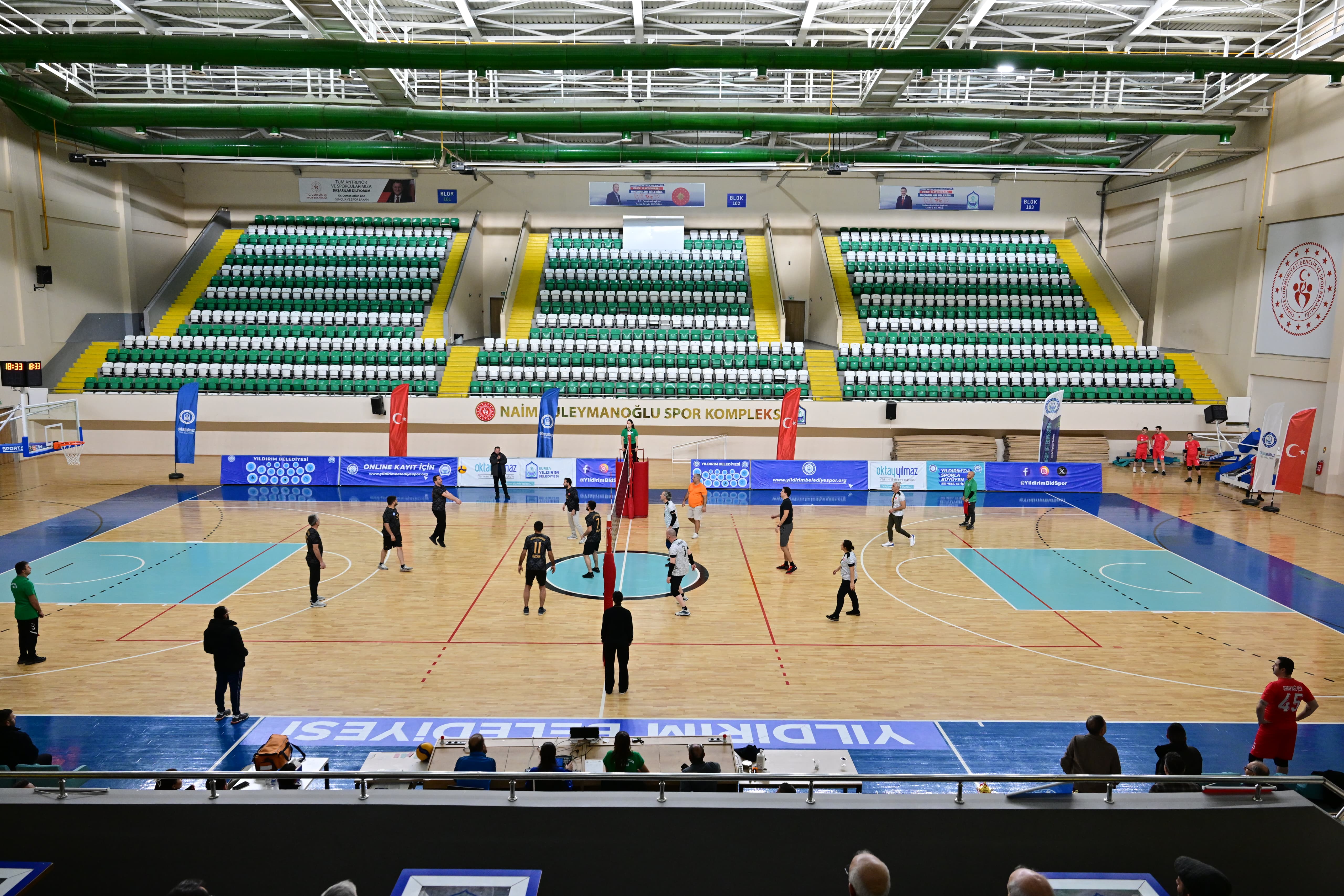Yıldırım Belediyesi Birimler Arası Voleybol Turnuvası tamamlandı