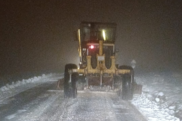 Bursa Büyükşehir Belediyesi’nden kar mesaisi