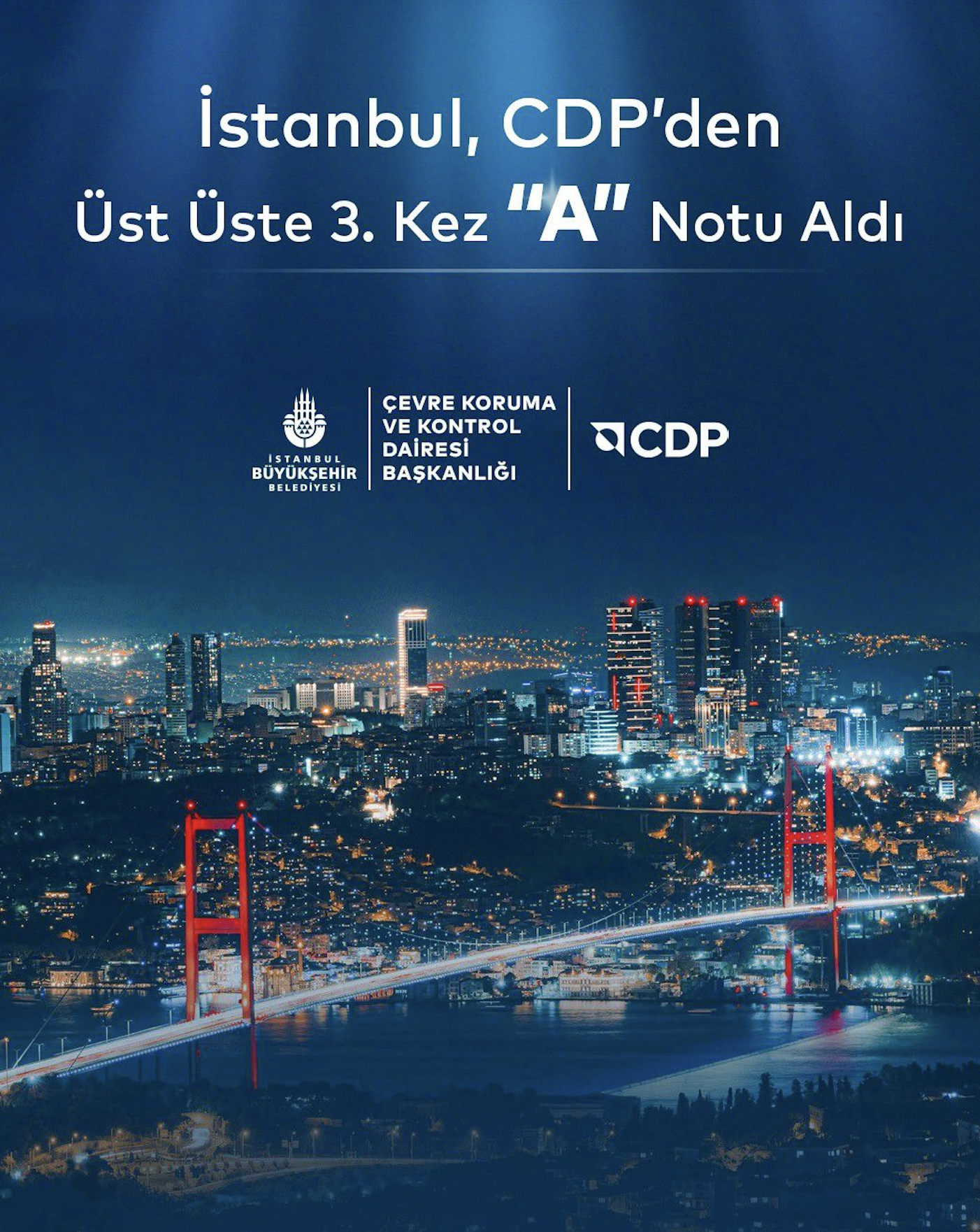 İBB, CDP “A Listesi”nde üçüncü kez yer aldı