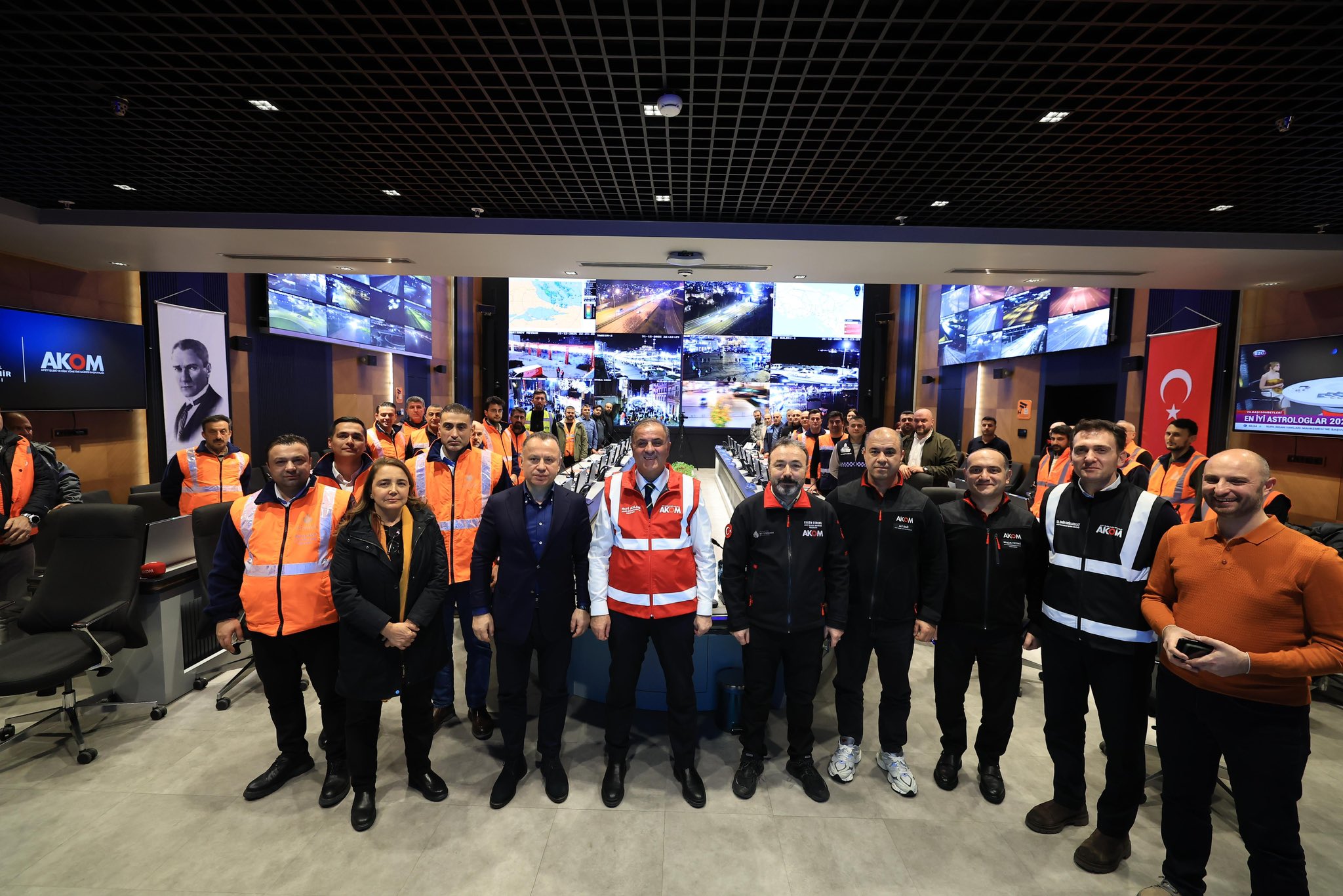 İstanbul’da kar yağışına karşı çalışmalar sürdürülüyor