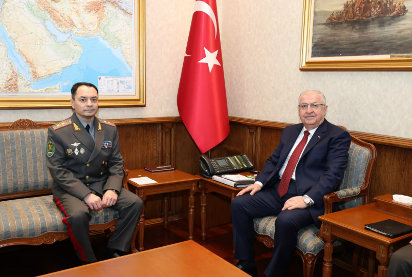 Bakan Güler, Özbekistan Savunma Bakanı Halmuhamedov ile görüştü