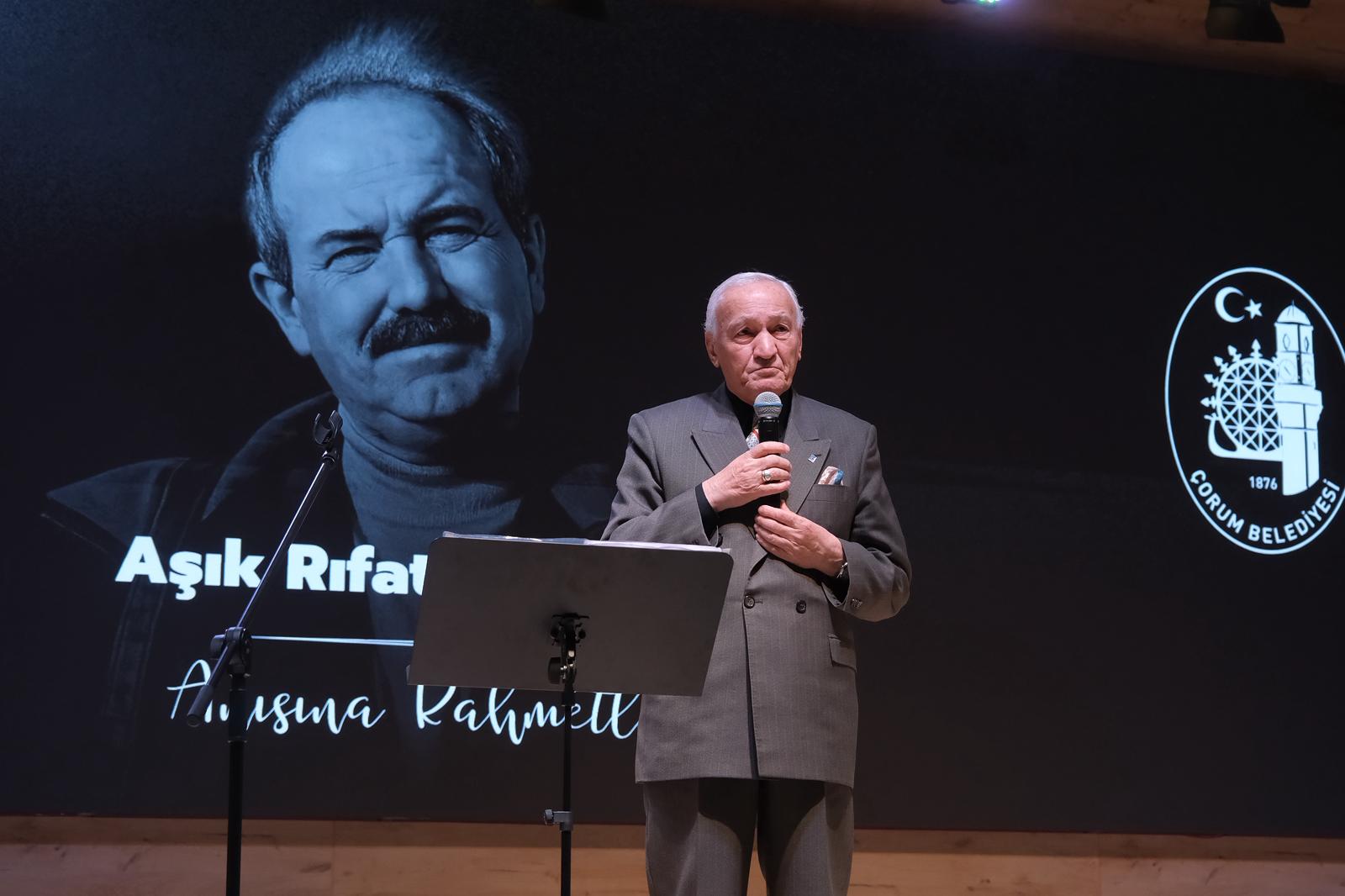 Çorum’da “Şehirden Şiire” şiir ve müzik dinletisi düzenlendi