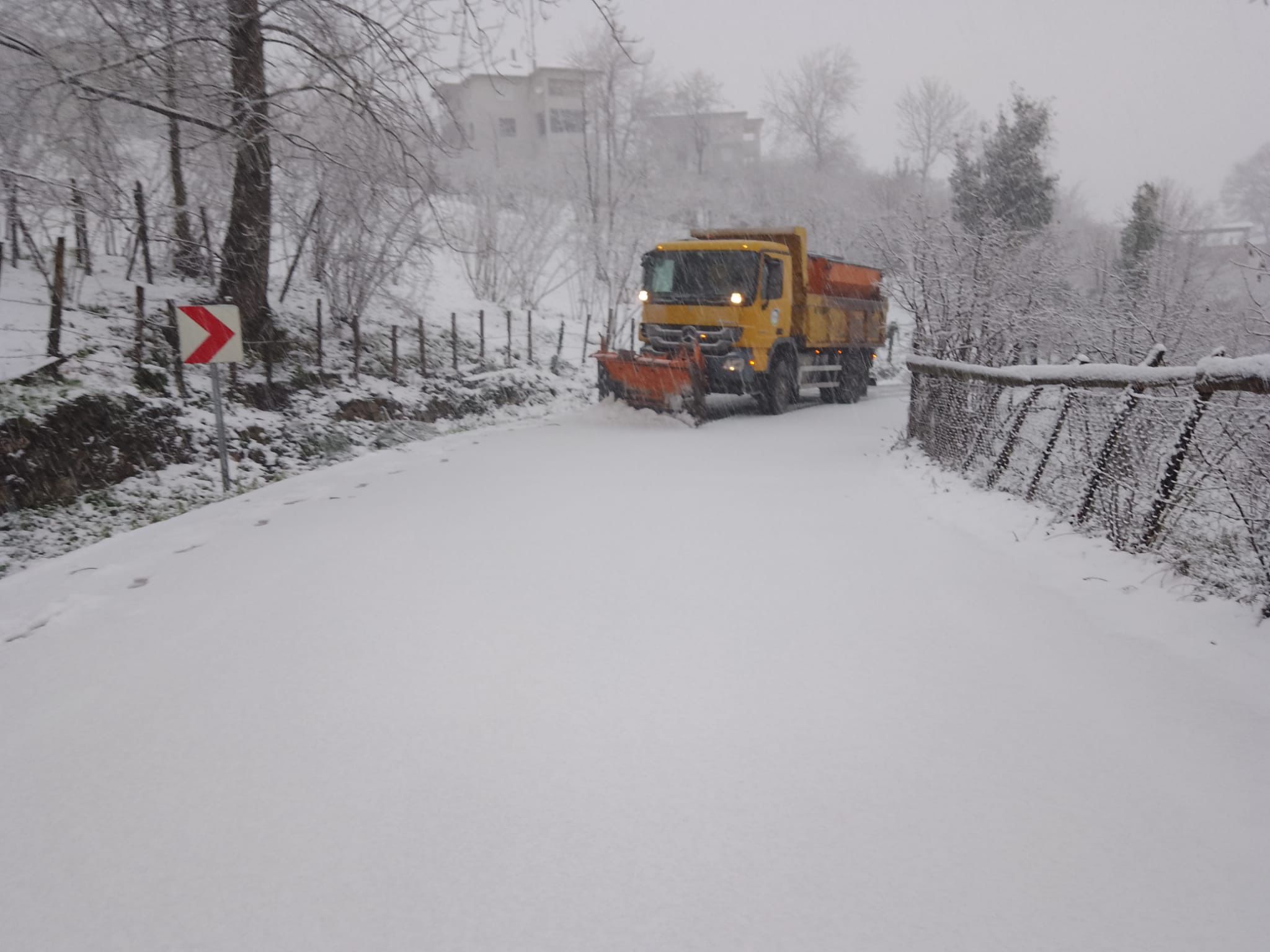 Ordu’da 457 mahalle yolu ulaşıma açıldı