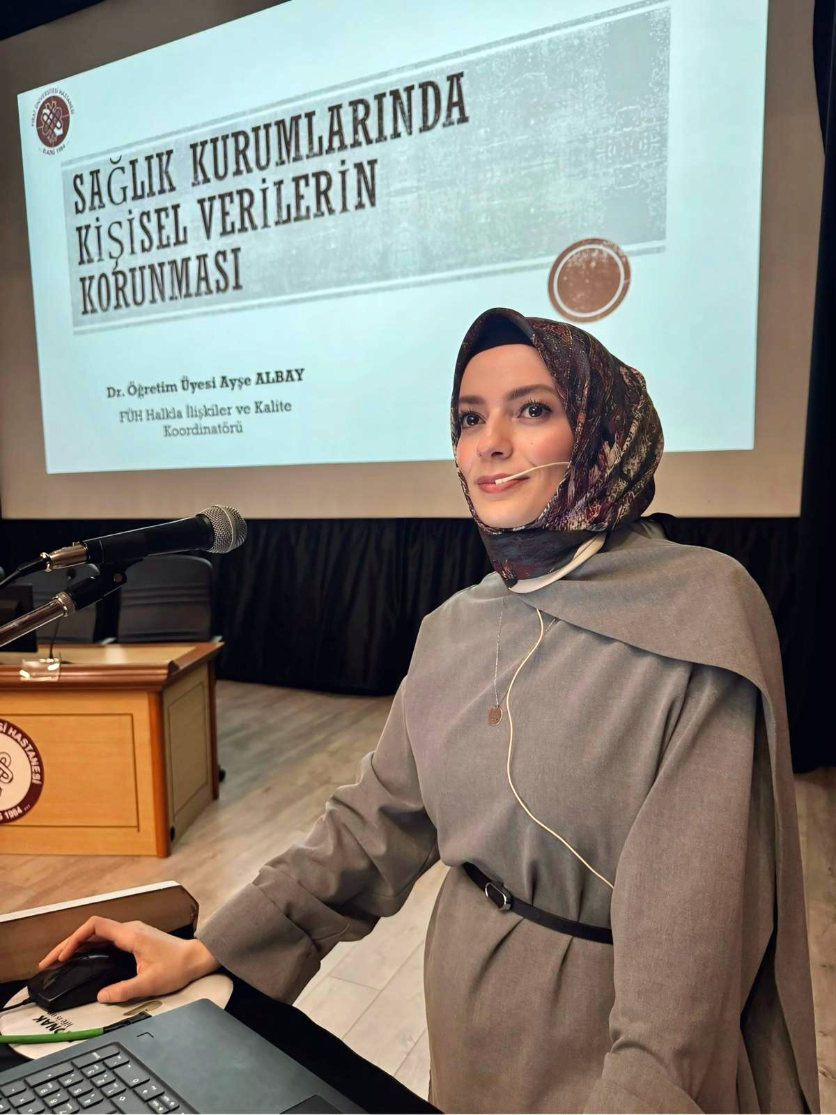 Fırat Üniversitesi Hastanesi’nde sağlık çalışanlarına KVKK eğitimi